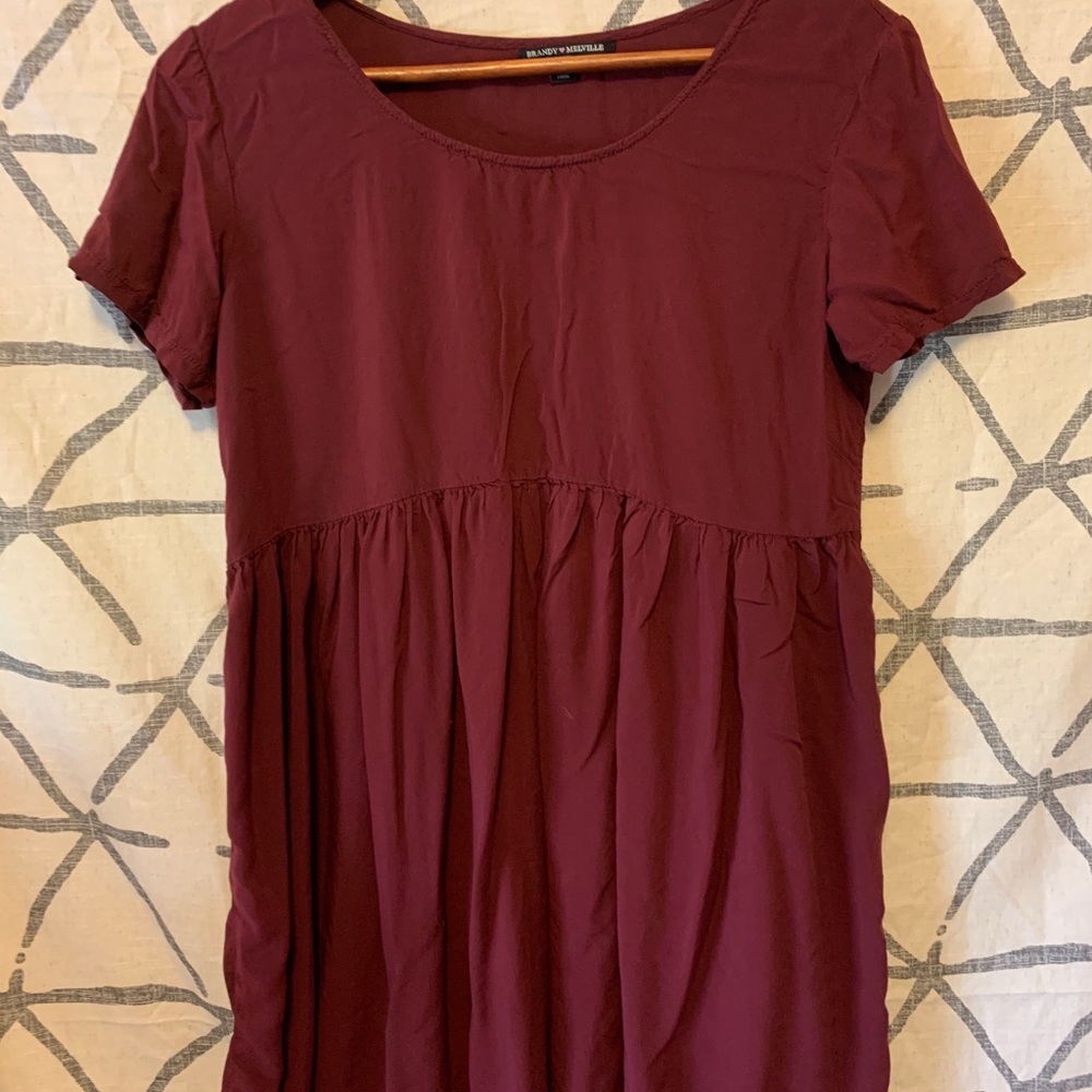 Brandy Melville Burgundy top